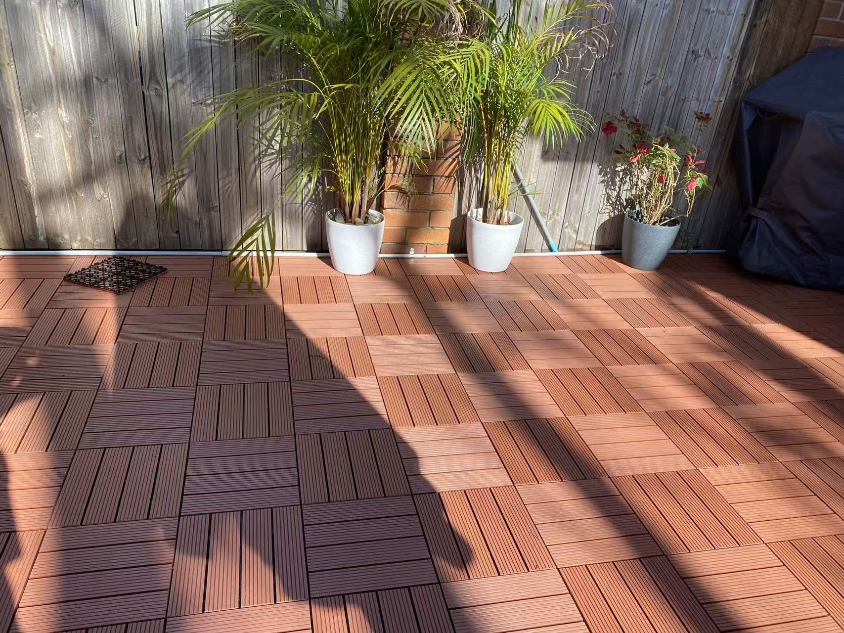 Outdoor deck tile refresh in Melbourne